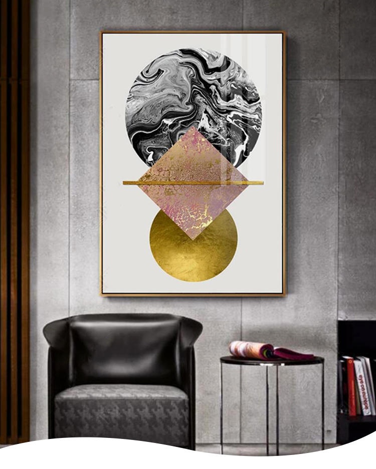 新中式裝飾 畫現(xiàn)代簡(jiǎn)約客廳壁畫 走廊過道晶瓷畫 現(xiàn)代簡(jiǎn)約輕奢玄關(guān)畫