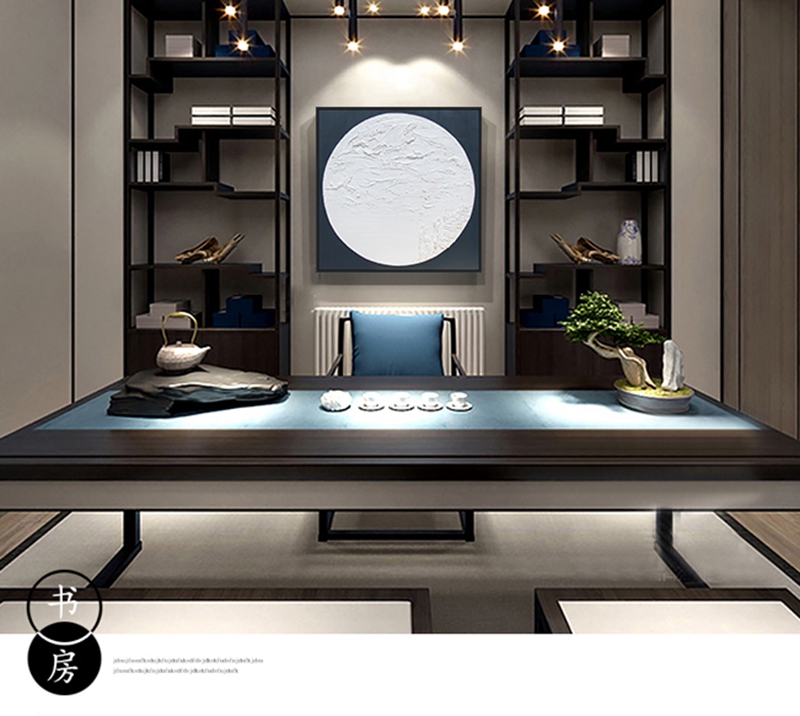 抽象客廳裝飾畫 書房原創(chuàng)純手繪抽象畫 玄關環(huán)保PS框掛畫 抽象畫5