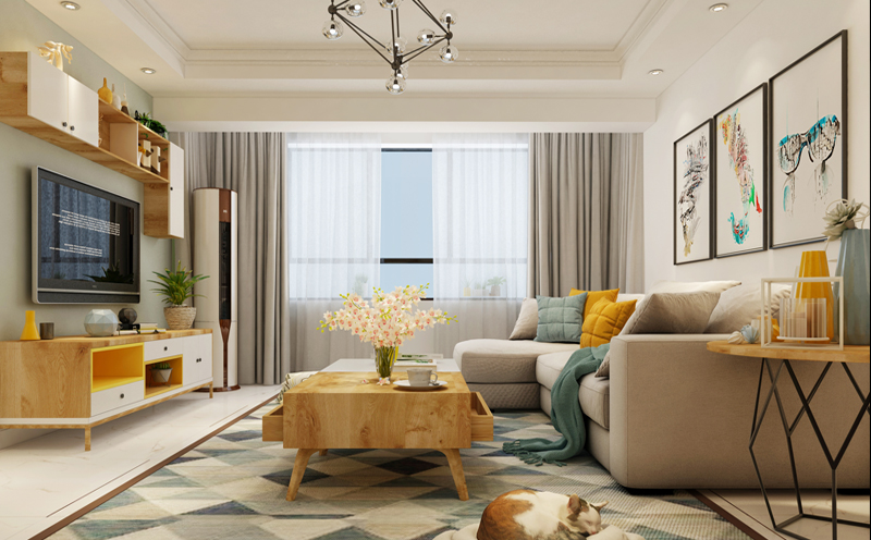 遼陽(yáng)家裝裝修公司客廳