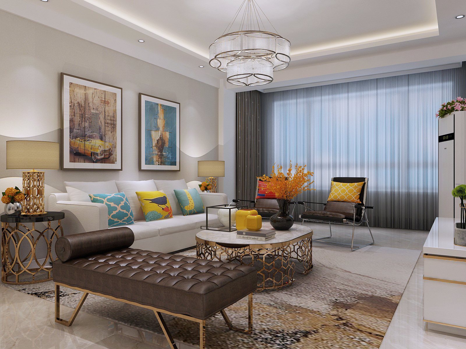 現(xiàn)代風格裝修案例賞析-遼陽家裝案例 現(xiàn)代風格裝修案例賞析-遼陽家裝案例