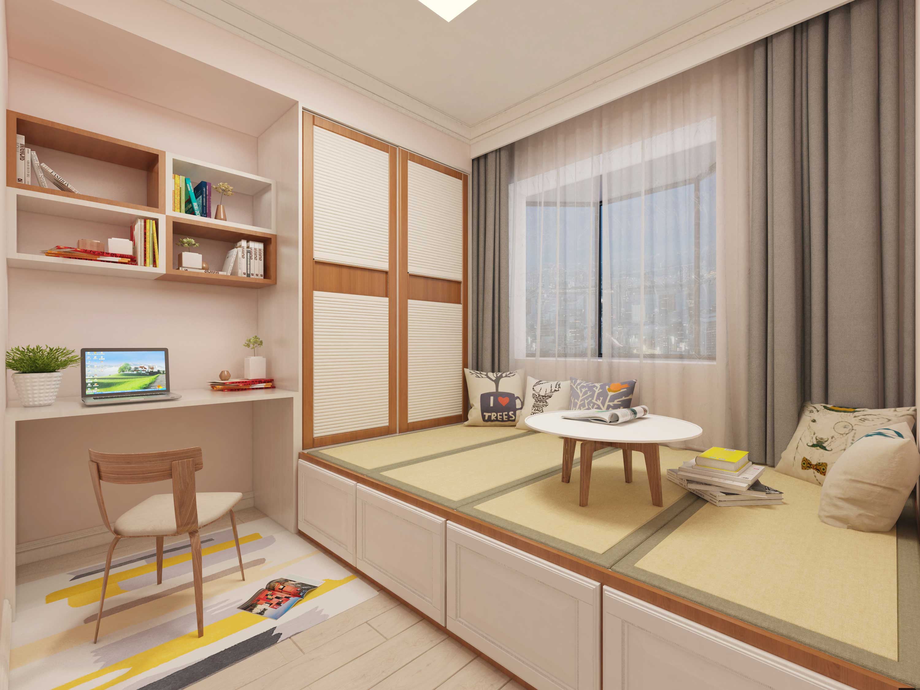 遼陽現(xiàn)代簡約風格裝修案例欣賞