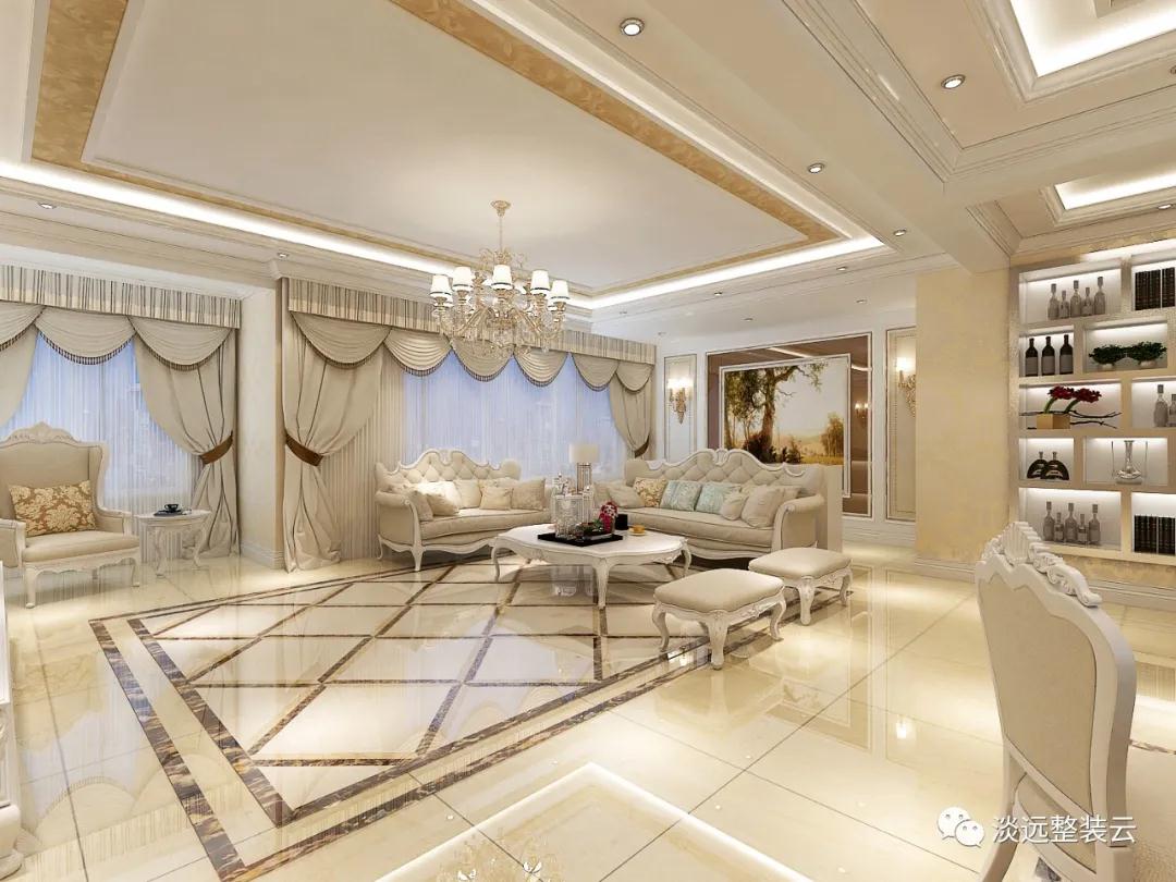 遼陽92平米的簡歐裝修風格案例賞析 遼陽92平米的簡歐裝修風格案例賞析