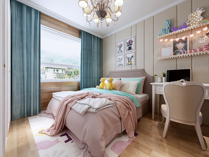 遼陽(yáng)簡(jiǎn)歐式裝修效果案例賞析