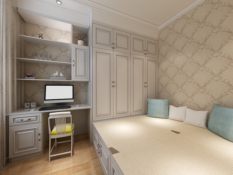 遼陽(yáng)簡(jiǎn)歐式裝修效果案例賞析