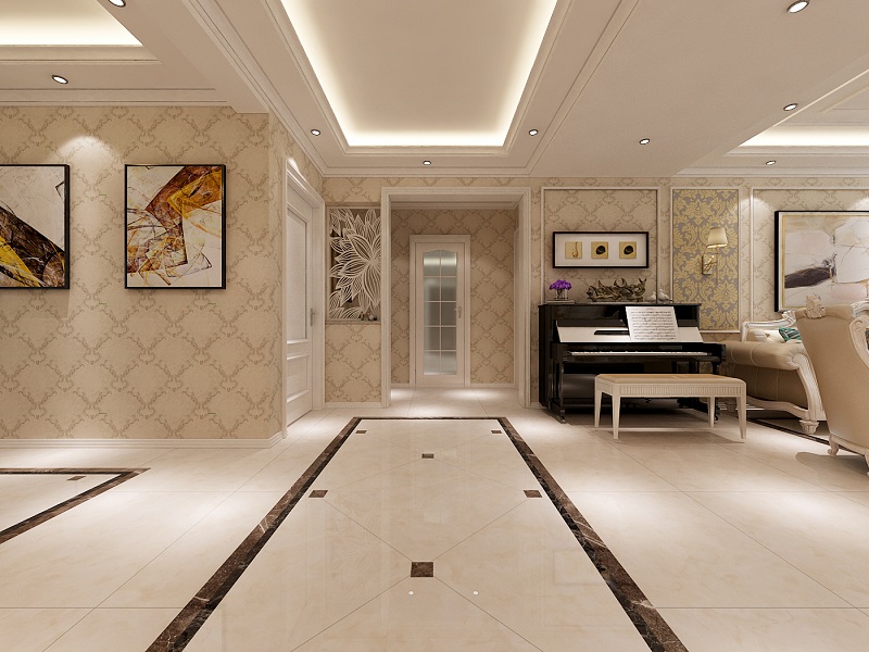 遼陽(yáng)簡(jiǎn)歐式裝修效果案例賞析