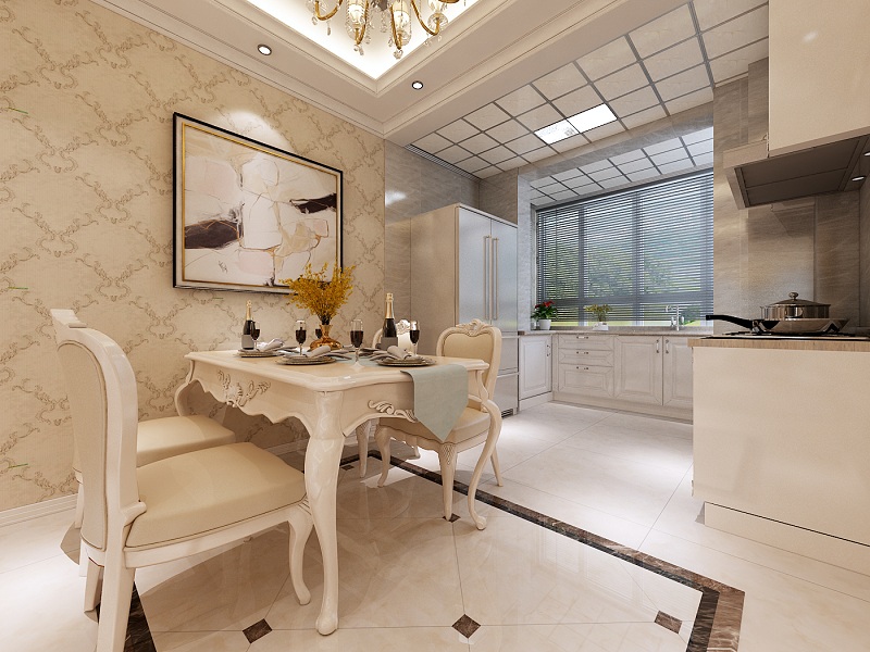 遼陽(yáng)簡(jiǎn)歐式裝修效果案例賞析