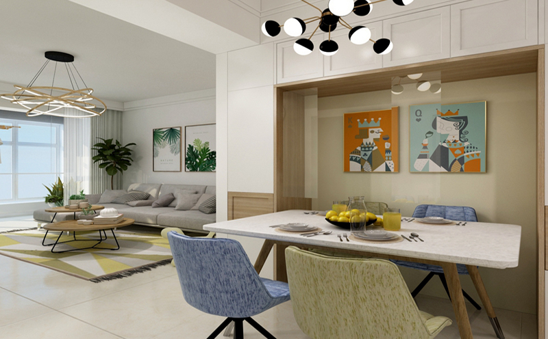 遼陽(yáng)現(xiàn)代簡(jiǎn)約風(fēng)裝修裝飾案例欣賞