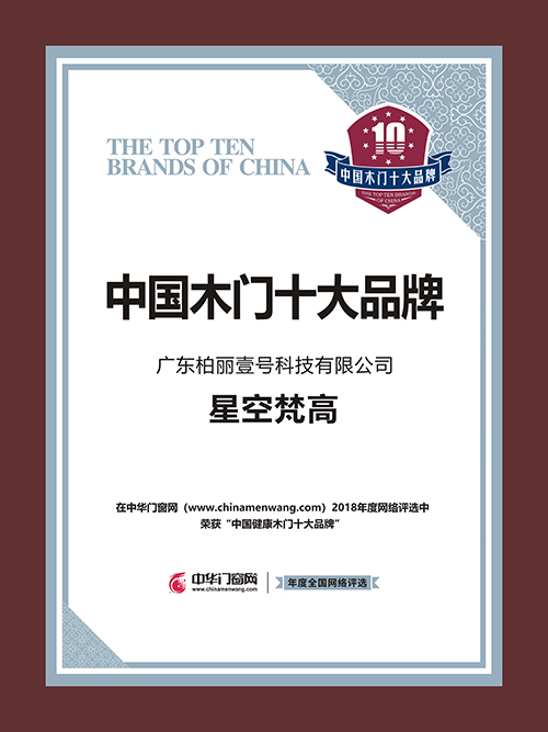 星空梵高木門 星空梵高木門